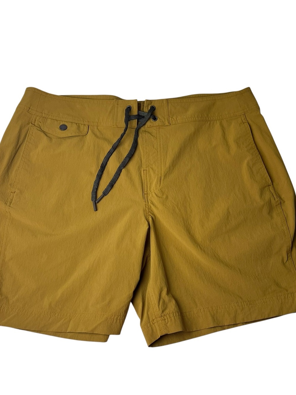 Filson Mens 38 Glacier Bay Trunks Dark Burlap Quick Dry Athletic Shorts